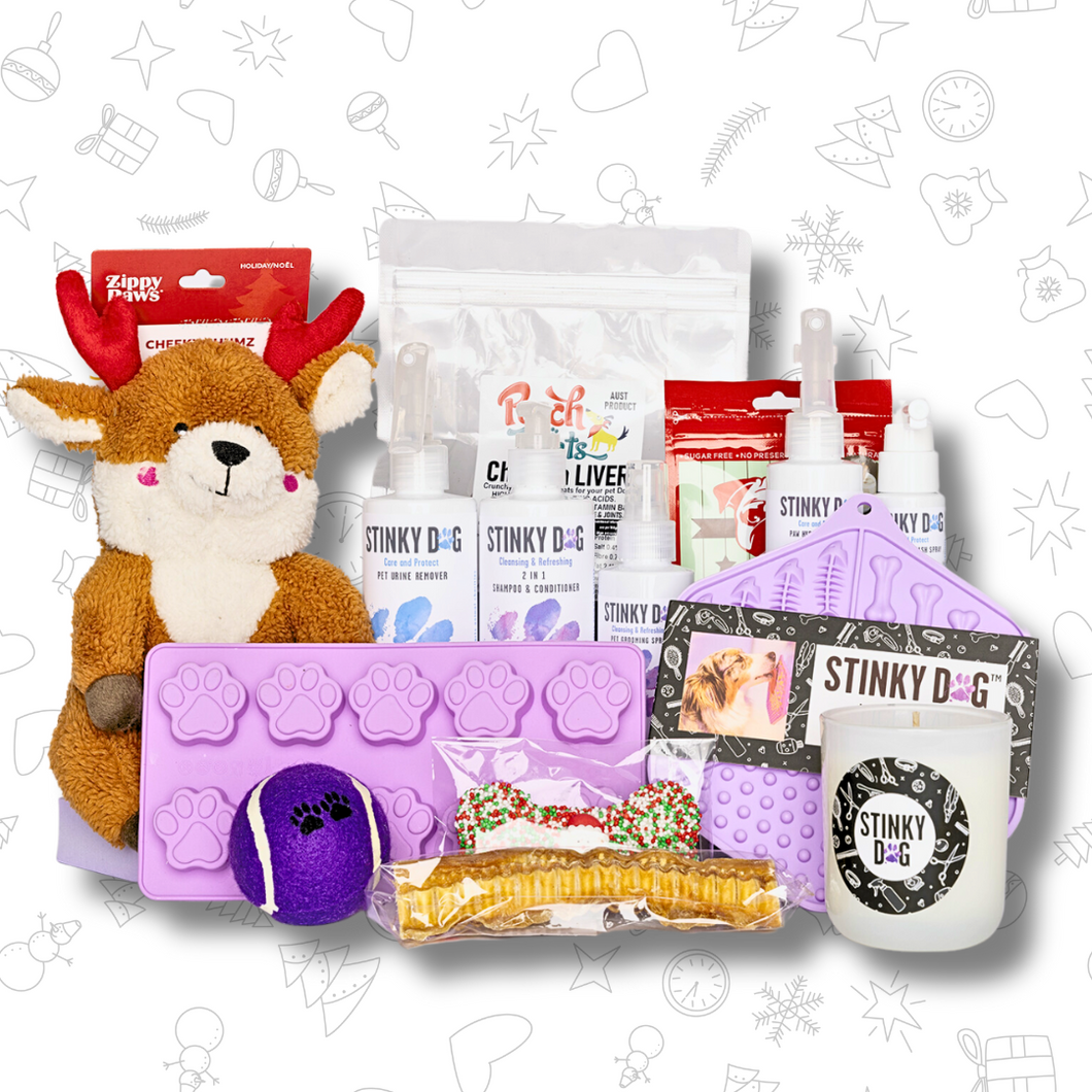 CHRISTMAS GIFT PACK FOR DOGS - Cheeky Reindeer Deluxe